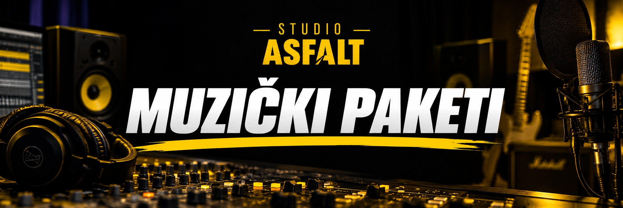Snimateljska prostorija — muzički paketi