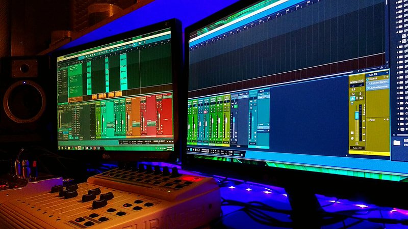 Snimateljska prostorija Studio Asfalt 1